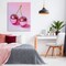 Stupell Industries Pink Disco Cherries Canvas Design by LSR Creative Studio